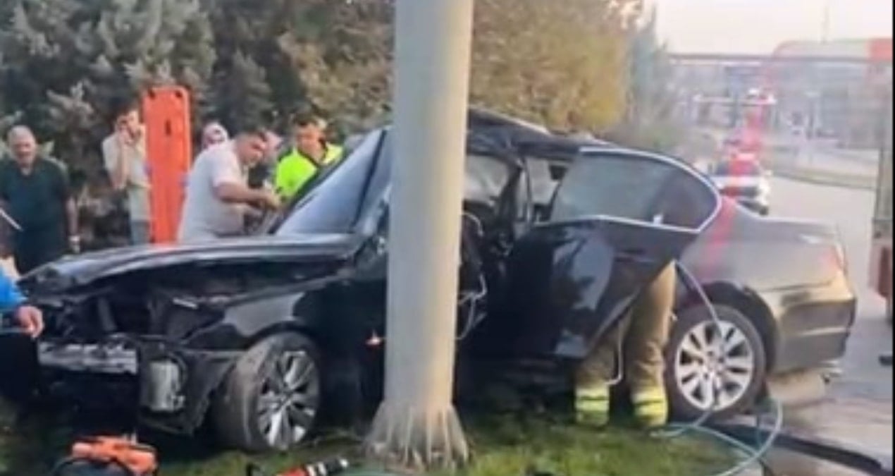 bursa inegolde otomobil yon levhasina carpti surucu agir yarali guNgW8p3