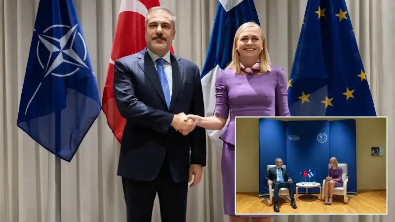 bakan fidan finlandiyada gazzeye insani yardimlarin girisi yetersiz NBn81lxv.webp