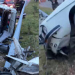 Mersin’de Korkunç Trafik Kazası: Otomobil Direğe Çarpıp İkiye Bölündü, 4 Yaralı