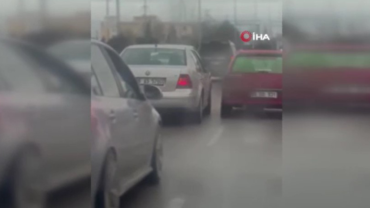 Düğün Konvoyunda Tehlikeli Anlar: Trafik Güvenliği Tehlikede